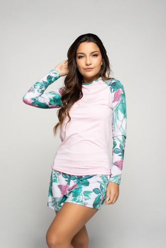 Imagem 6 de 10 de Short Curto Feminino Estampado Moda Verão 2022 Tecido Uv
