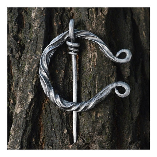 Broche De Sujeción (fíbula) Vikinga, Medieval O Celta. Jp