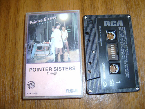 Cassette Pointer Sisters / Energy (edicion Canada)