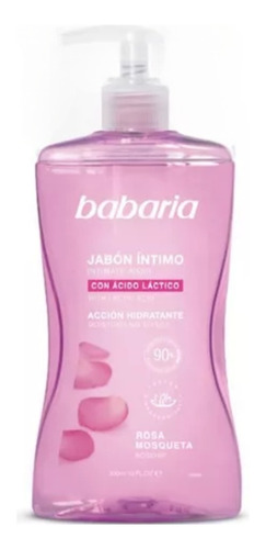 Jabon Intimo Babaria Rosa Mosqueta - 300ml