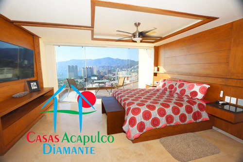 Cad Vista De La Bruma 3. Lujo Y Amplitud Frente Al Mar: Residencia Con Alberca, Palapa Y Vistas Espectaculares En Acapulco