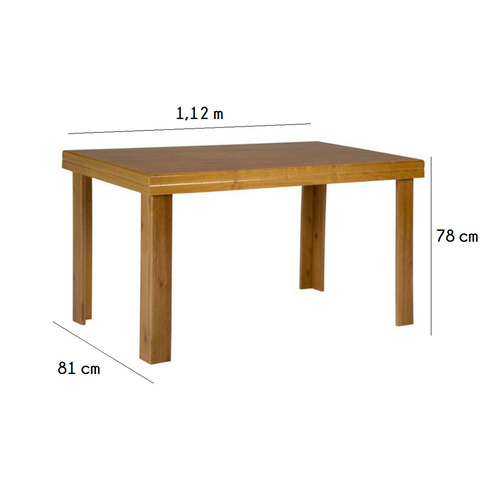 Juego Comedor Mesa + 4 Sillas Tapizadas Madera LG Color Cerejeira Diseño de la tela de las sillas Liso