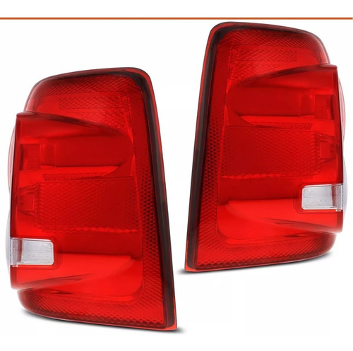 Imagem 4 de 6 de Par Lanterna Traseira Eco Sport 2008 2009 A 2012 Bicolo Ford