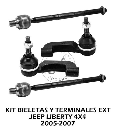 Kit Bieletas Y Terminales Ext Jeep Liberty 4x4 2005-2007