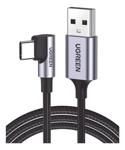 Cable Usb-a A Usb-c 1m Nylon 480 Mbps Carga Rápida 60w