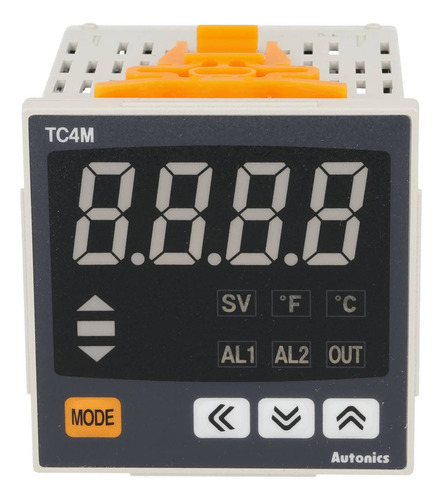 Controlador De Temperatura W72xh72 4 Digit 2salidas Alarma