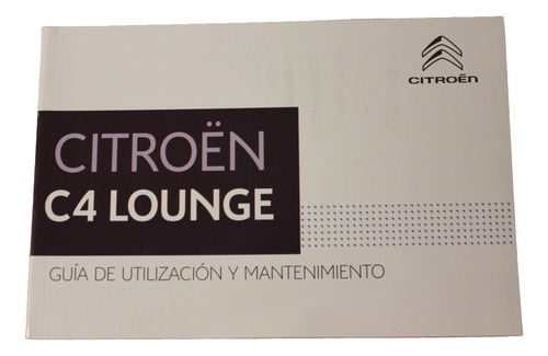 Citroen C4 Lounge 2020 Manual De Empleo (Usado)