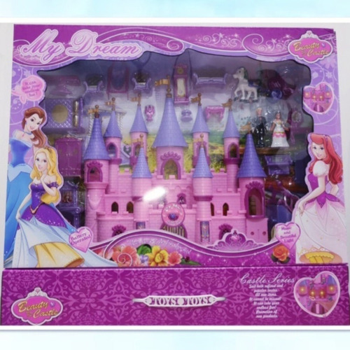 Castillo Para Princesas Luces Sonido Y Accesorios Sweet Home