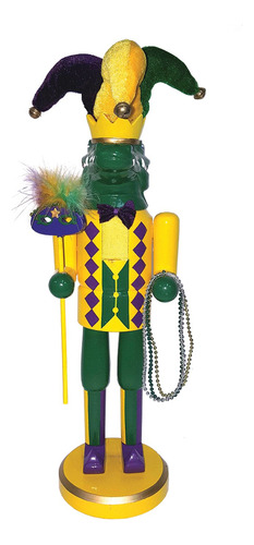 Taller De Papa Noel 70701 mardi Gras Gator Cascanueces, 14,&