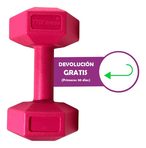 Mancuerna 3kg Diseño Calidad Pvc Gym Fabrica 770store