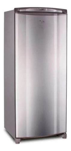 Freezer Vertical Whirlpool Wvu27k2 Ciclico Inox 231l 220v 