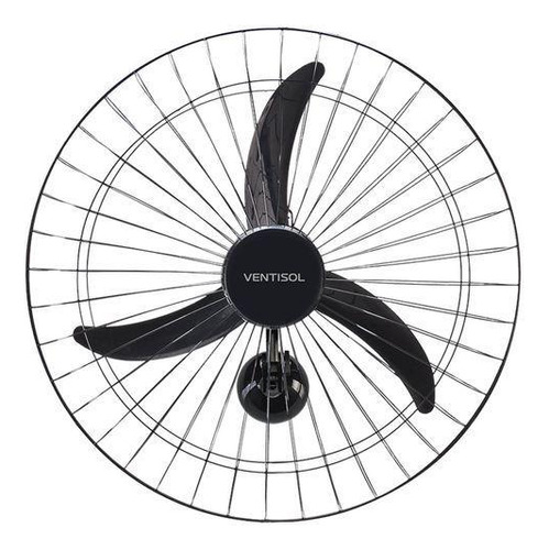 Ventilador Parede 220v New Premium Preto Ventisol