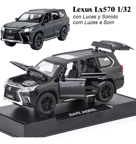 Suv Lujo De Tamaño Normal Lexus Lx570 Miniatura Metal Coche