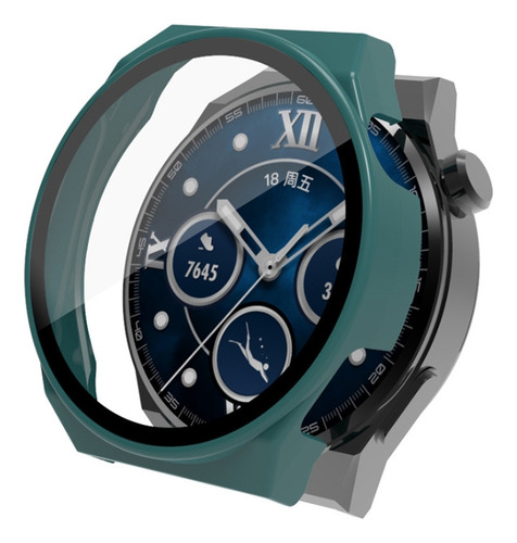 Funda De Cristal Pine Needle Green Pc+ Para Huawei Watch Gt