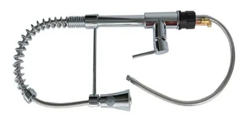 Imagen 3 de 6 de Grifo Llave Monomando Cocina Profesional Rociador Extraíble