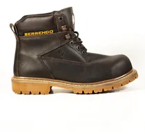 Comprar Botas Seguridad Berrendo 141 Café Casco Acero Piel Trabajo