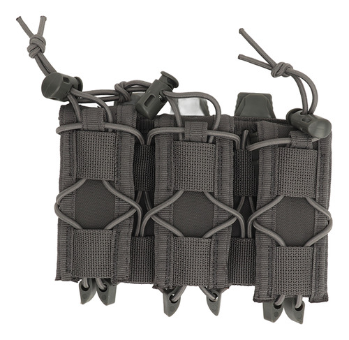 Funda Triple Para Revistas, Exterior Molle Mag, 9 Mm, Parte