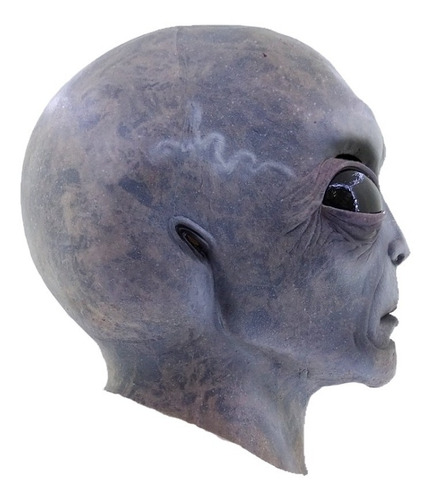 Imagen 2 de 8 de Máscara De Látex Area 51 Extraterrestre Alien Alienígena