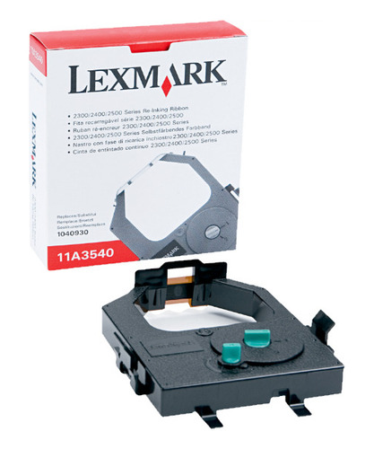 Cinta Impresora Lexmark 11a3540 Original No Alternativa