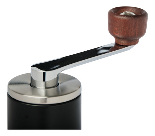 Molinillo Cafe Manual Regulable Ac Inox/ceramica Negro