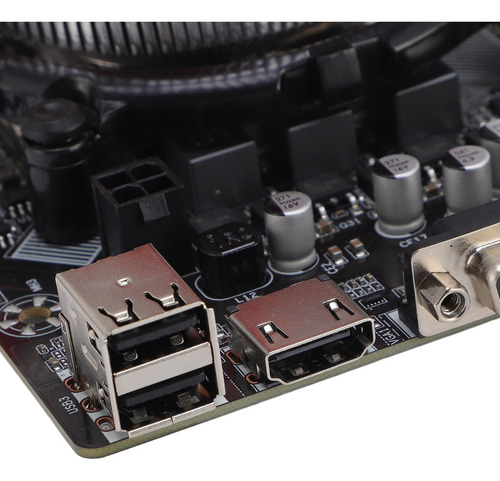 Conjunto De Placa Base De Escritorio H81 De 2 Canales Y 8 Gb