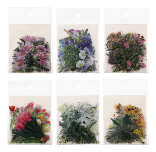 Adhesivos Decorativos Con Flores De Bolsillo Para Coches, 24