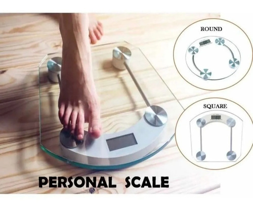 Bascula/pesa Personas Digital Vidrio Templado 180kg