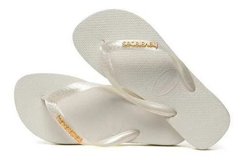 chinelo havaianas branco feminino