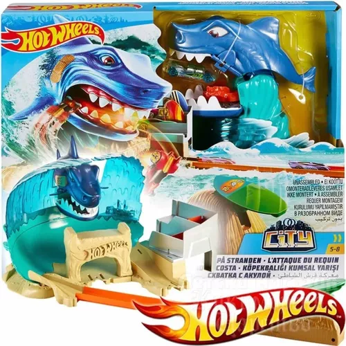 Cidade Hot Wheels Tubarão - Bumerang Brinquedos