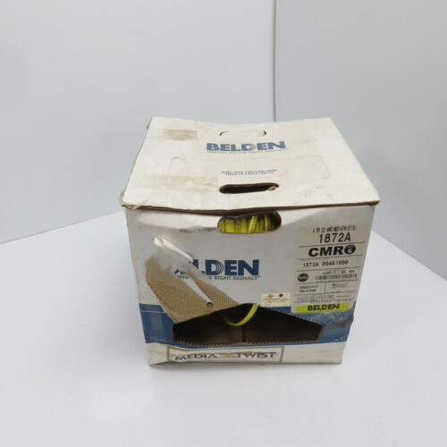 Belden 1872a 004a1000 23 Awg Multi-conductor Cat 6 Bonde Ssy
