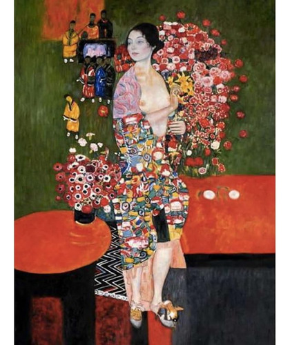 Rompecabezas La Bailarina Klimt 1500 Pz Ricordi Arte Flores