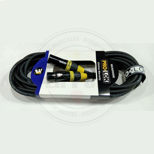 Cable Pro-lok Pcm20x-blk-pl Canon/canon Por 6m