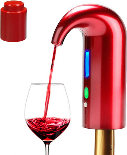 Decantador Aireador De Vino Eléctrico Heypork, Dispensador D