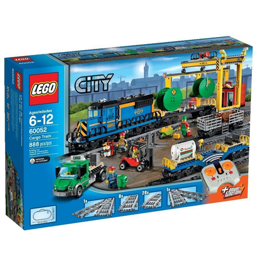 Lego City Trains Tren De Carga 60052