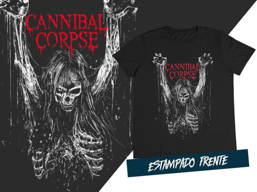 Camiseta Brutal Death Metal Cannibal Corpse C7