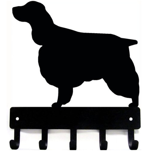 The Metal Peddler English Springer Spaniel Key Rack Colgador