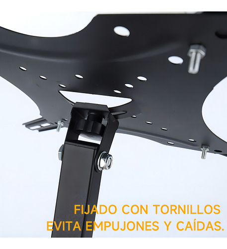 Soporte Gc Tv Cp306-4 Pantalla Ajustable De Pared 14-47 18kg Color Negro