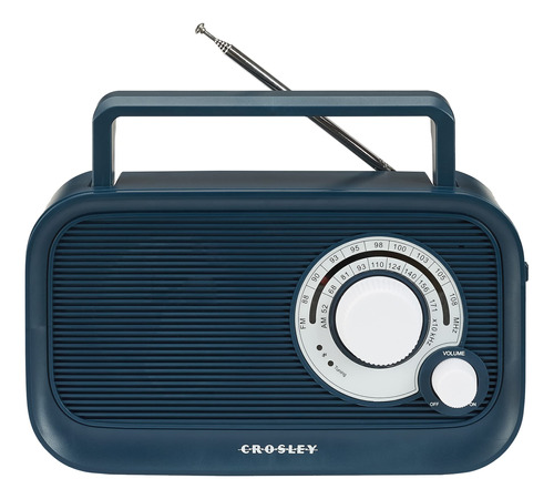 Crosley Cr3041a-nv Forte Radio Portatil Am Fm Bluetooth Azul