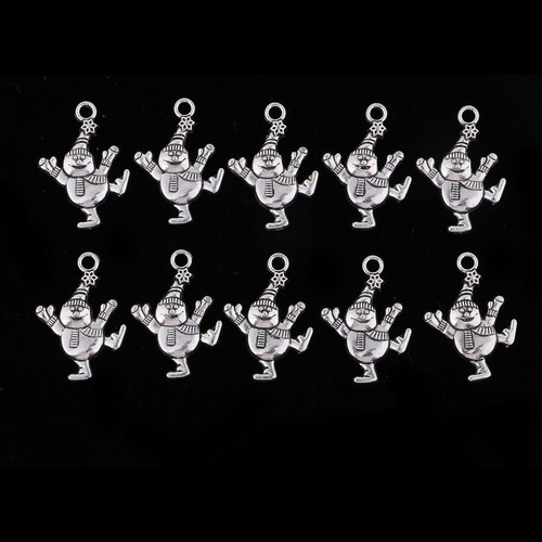 * 10 Piezas De Aleación Navidad Collar Colgantes Joyería Que