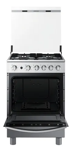 Cocina A Gas Nx24bg57413s Samsung 4 Hornillas Mirror Look Color Silver Mirror