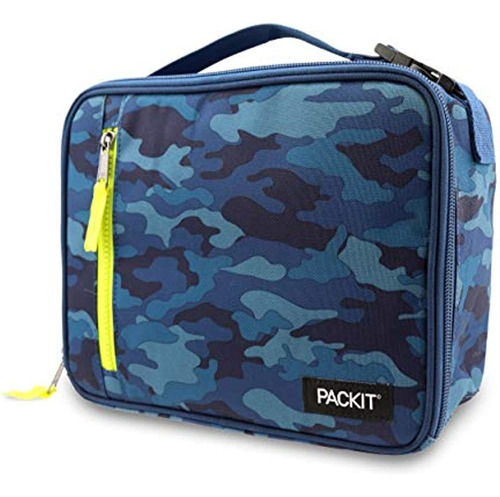 Packit Freezable Classic Lunch Box Blue Camo