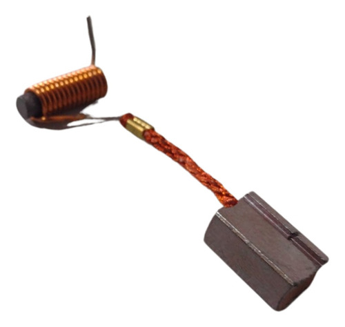 Escovas De Carvão Nacional 17mm X 9,5mm - Kit Com 2 Unidades