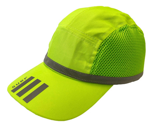 Jockey De Seguridad Bump Cap High Vision Fluor Amarillo