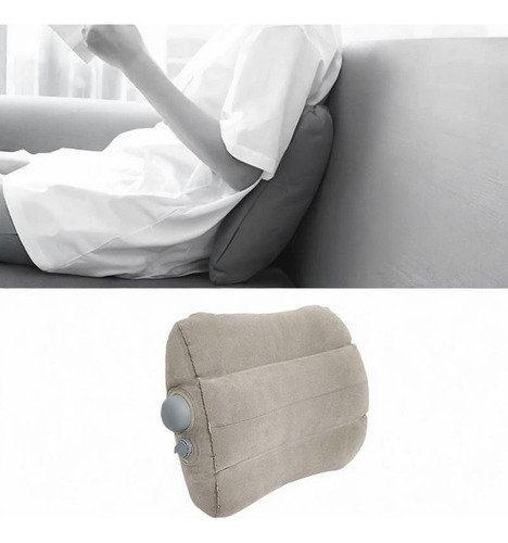 Presione El Cojín De Soporte Lumbar De La Almohada De
