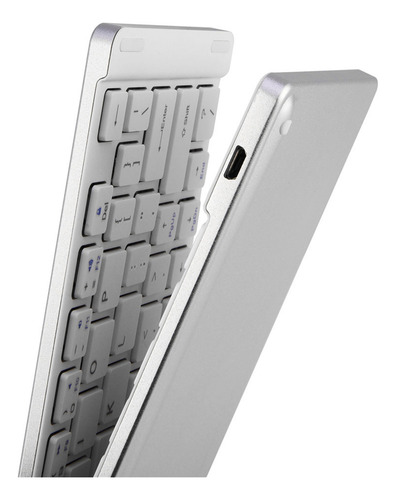 Teclado Bluetooth Inalámbrico Plegable Magnético Portátil Pa