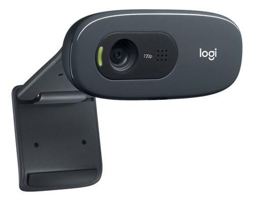 Cámara Web Negra Logitech C270 Hd