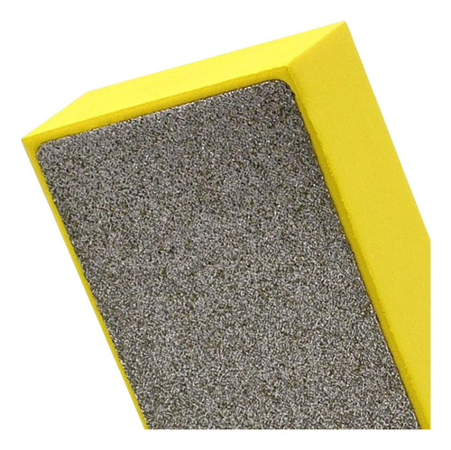 Almohadilla De Pulido Manual De Diamante Espuma Amarillo