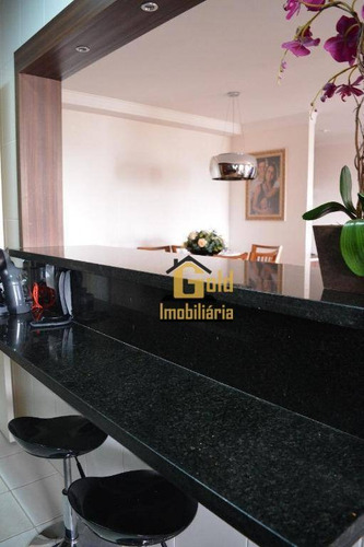 Apartamento Com 2 Dormitórios À Venda, 84 M² Por R$ 430.000,00 - Jardim Botânico - Ribeirão Preto/sp - Ap1617