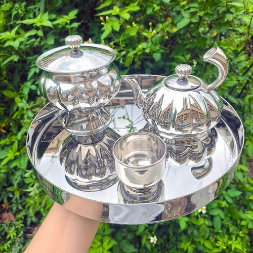 Cafetera Del Té Tetera De Kung Fu De 300 Ml Para Viajes,