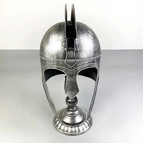 Casco Romano - Accesorio De Disfraz Medieval Para Plata
